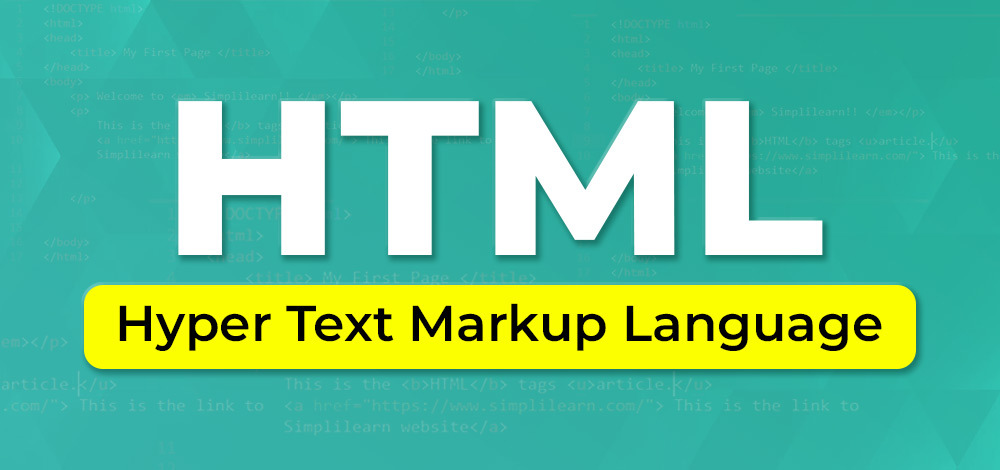 Certificate in Hyper Text Markup Language 
